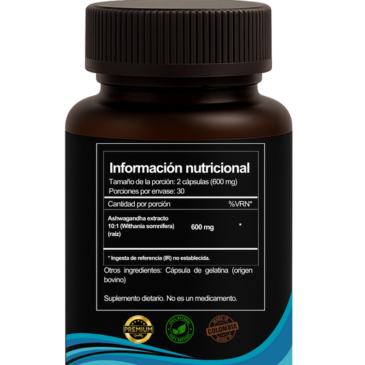 Pack Calma & Sueño: Ashwagandha (extracto concentrado 10:1) + Magnesio Glicinato