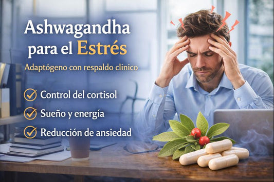 Beneficios de la Ashwagandha: menos estrés, mejor sueño y energía estable