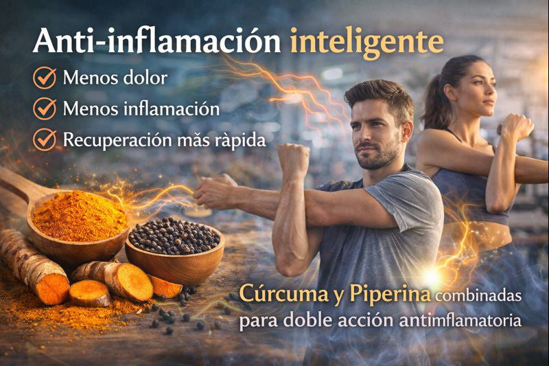 Cúrcuma con Pimienta Negra: Beneficios reales y respaldo científico