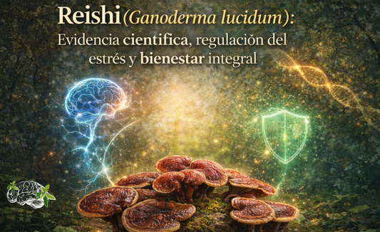 Reishi (Ganoderma lucidum): evidencia científica, estrés y regulación
