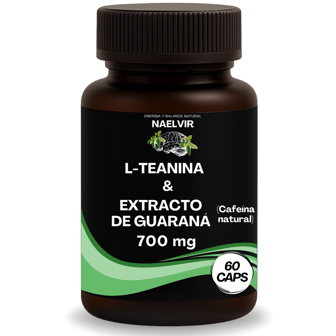 L-Teanina + Extracto de Guaraná 4:1 | Enfoque y Energía