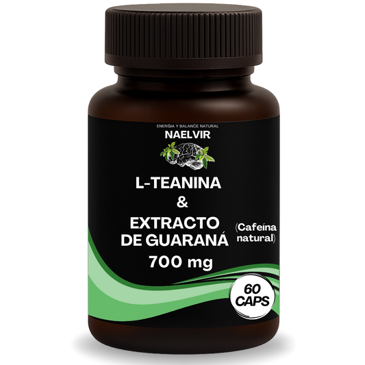 L-Teanina + Extracto de Guaraná 4:1 | Enfoque y Energía