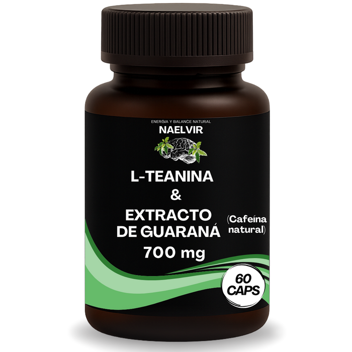 L-Teanina + Extracto de Guaraná 4:1 | Enfoque y Energía