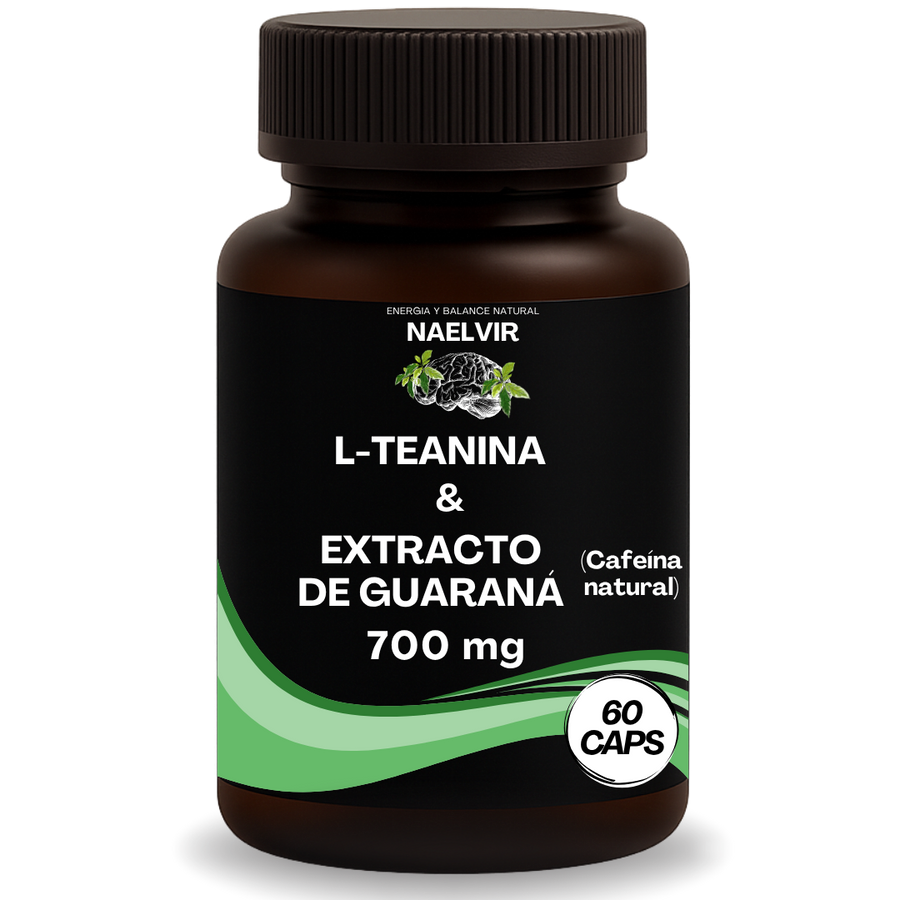 L-Teanina + Extracto de Guaraná 4:1 | Enfoque y Energía