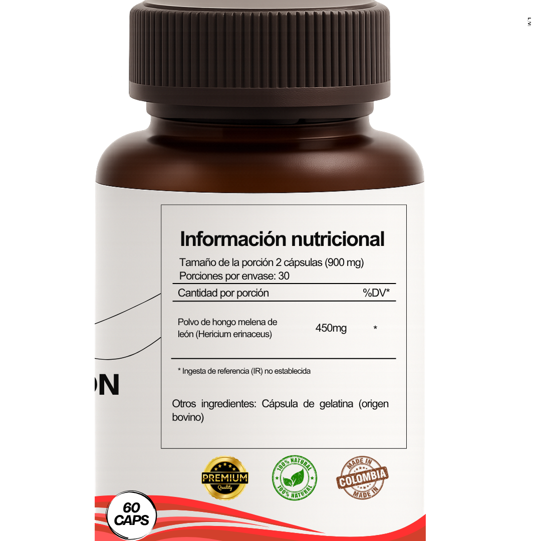 Melena de león 900mg