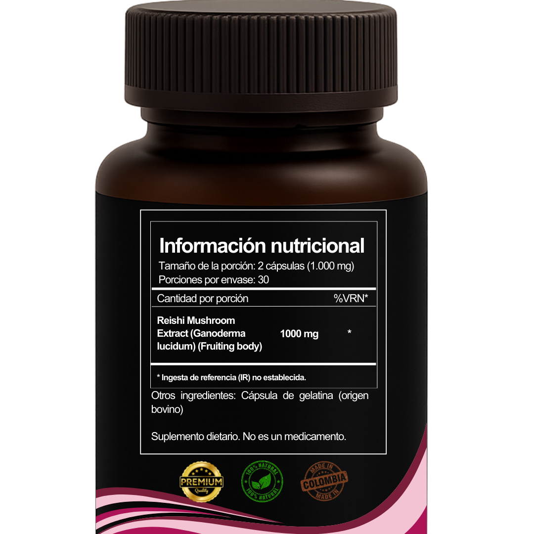 Reishi 1000 mg | Regulación Natural – Naelvir