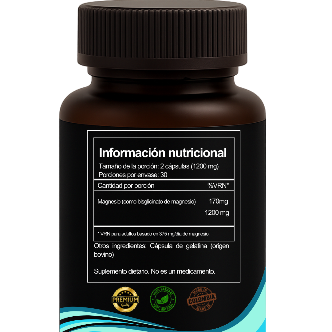 Glicinato de Magnesio 1200 mg